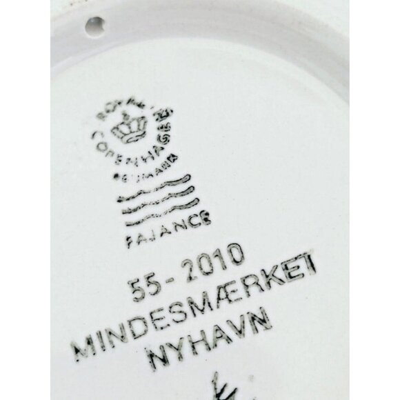 ROYAL COPENHAGEN DENMARK MINI PLAQUES 3 1/4" Diameter (set of 4) see details - Picture 10 of 12